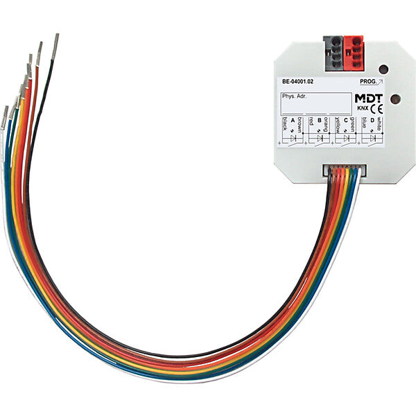 MDT technologies Tasterschnittstelle 4-fach UP, potentialfrei BE-04001.02